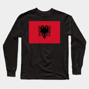 Albania back Long Sleeve T-Shirt